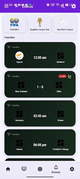 OZ TV APK download view